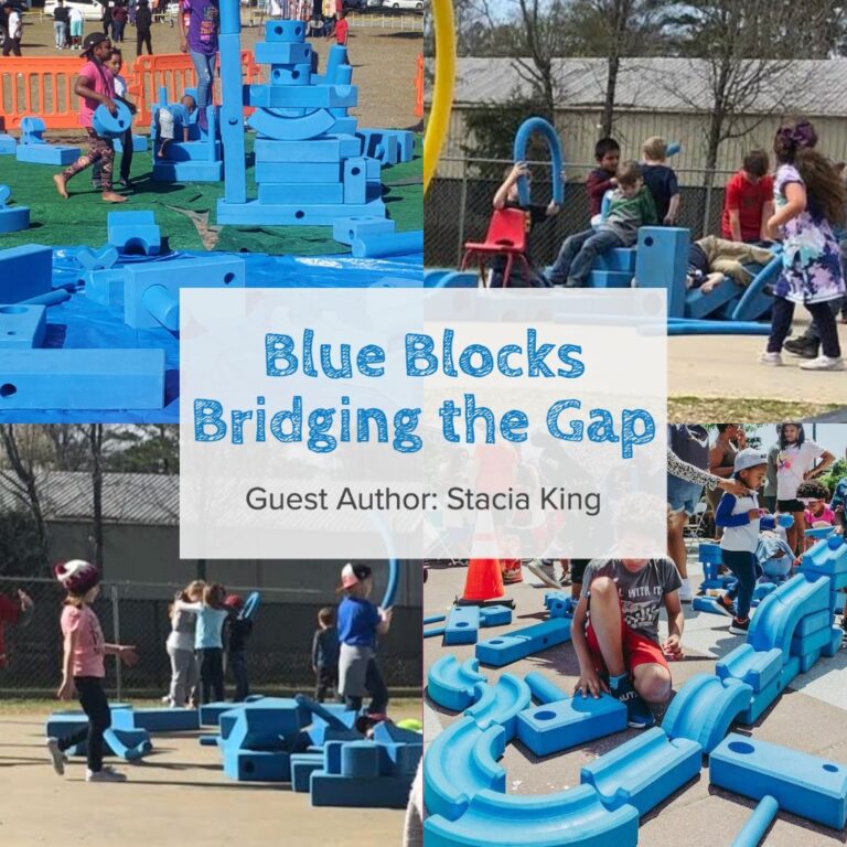 Blue Blocks Bridging the Gap