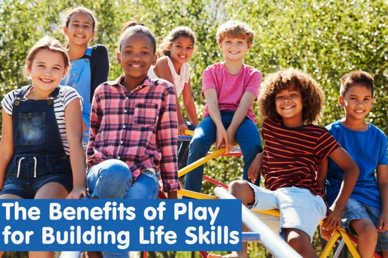 group of children on playground