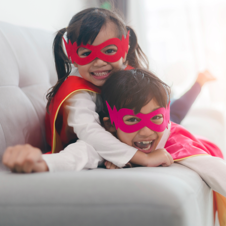 children in costumes